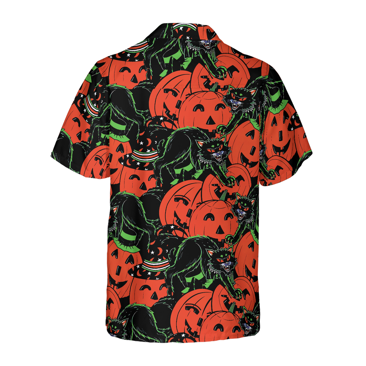 Horror Queen Cat Halloween - Hawaiian Shirt