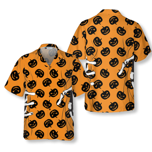 Halloween Skeleton Hand - Hawaiian Shirt