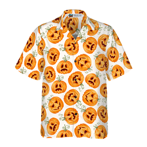 Pumpkin Pattern Halloween - Hawaiian Shirt