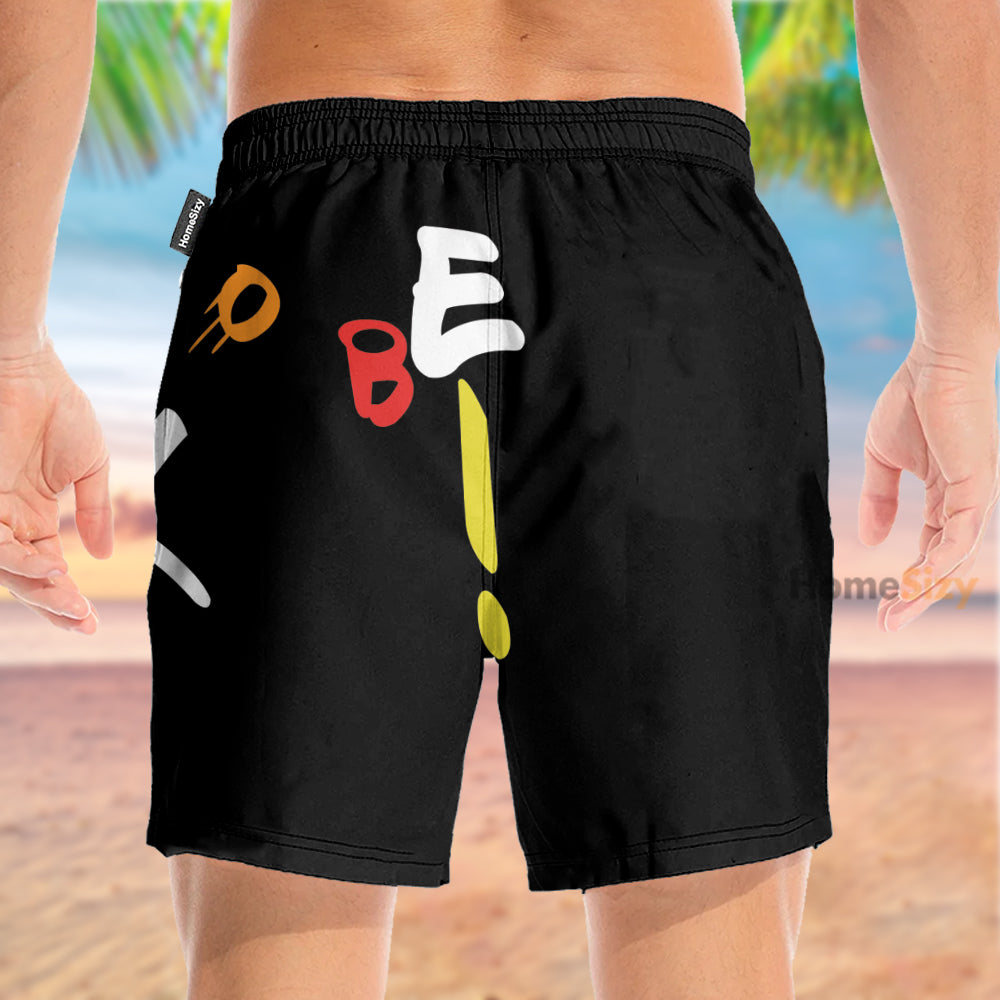 Kobe Bryant Cosplay Costume - Beach Shorts