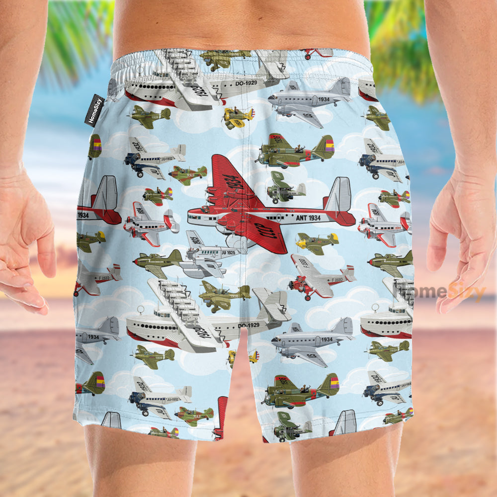 Aircraft Tupolev ANT-1934 - Beach Shorts