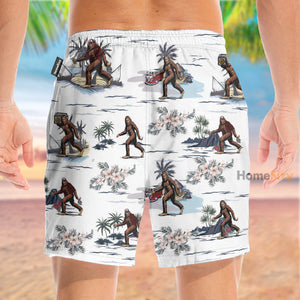 Bigfoots Are Ready For Summer - Beach Shorts