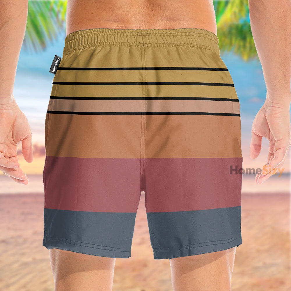 Stop Staring At My Balls Bowlling - Beach Shorts