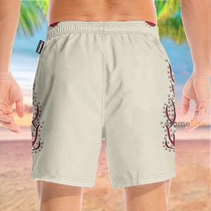 Heart Of The Great American Nudie Suit Costume Cosplay - Beach Shorts