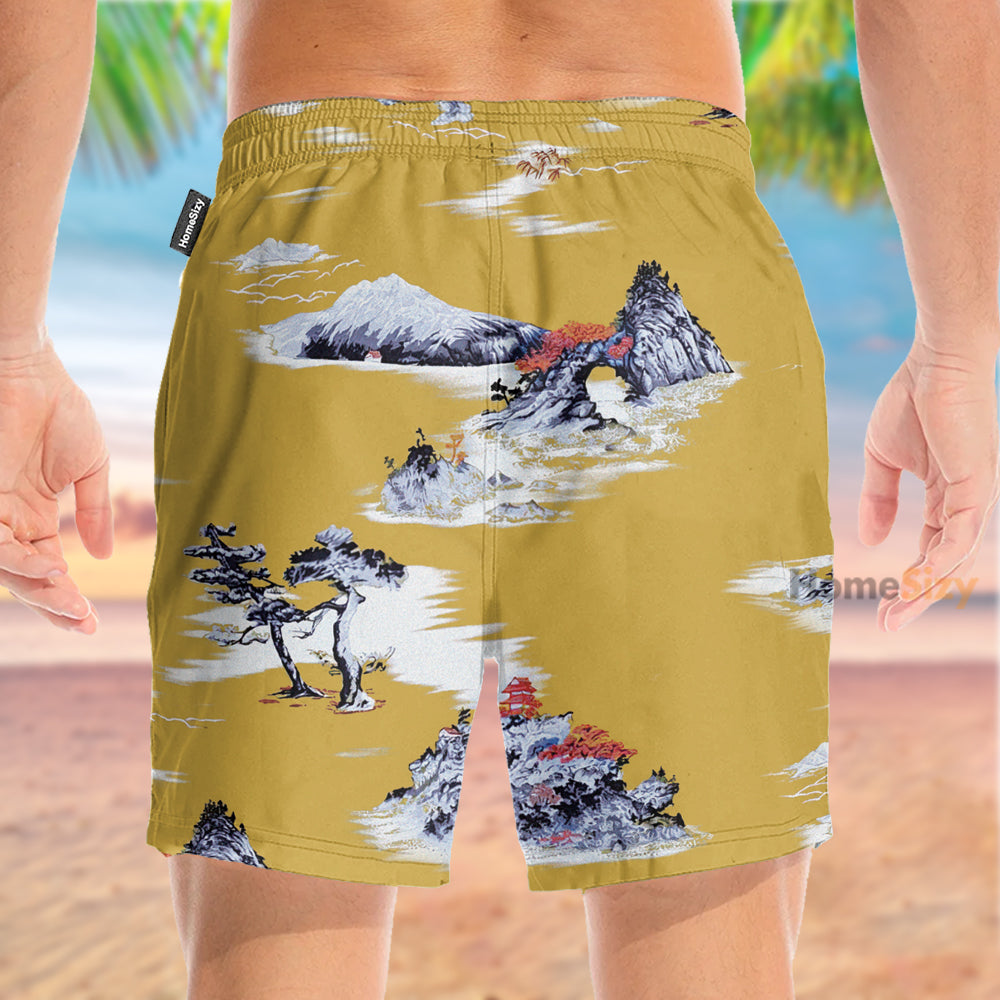 Cliff Booth Once Up On A Time In Hollywood Cosplay Costume - Beach Shorts