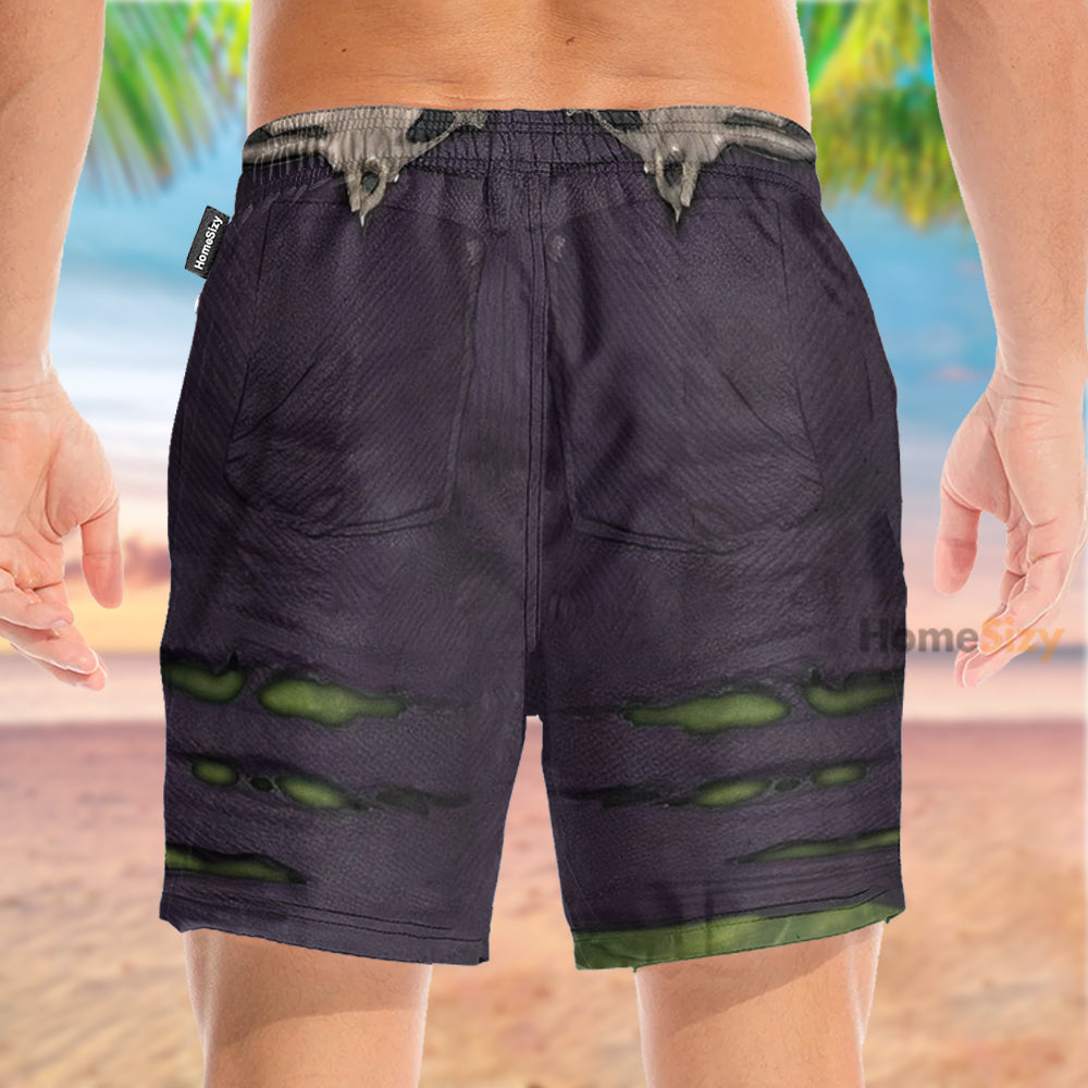 Movie Incredible Hulk Cosplay Costume - Beach Shorts