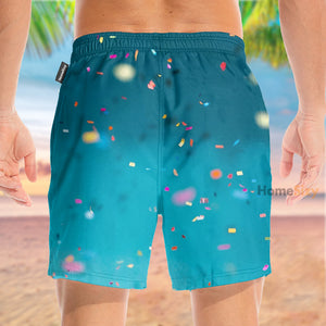 Blow Me It's My Birthday Candle - Beach Shorts