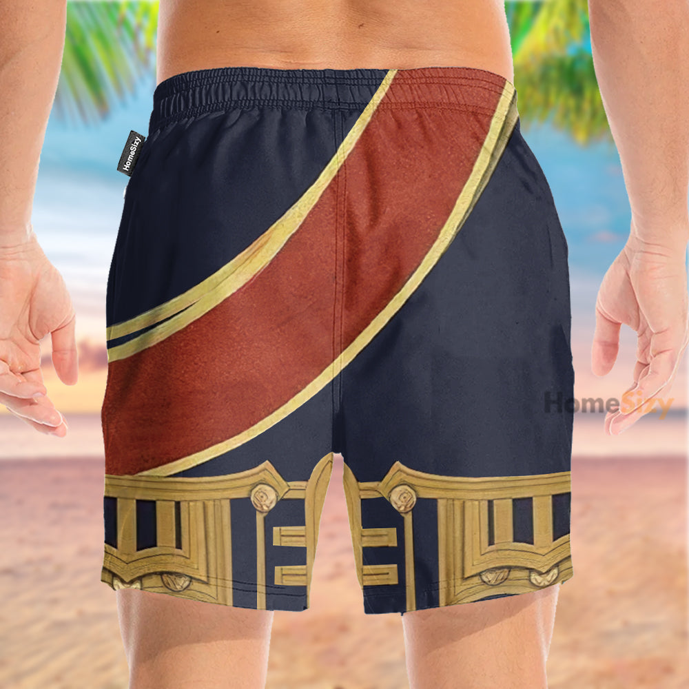 Horatio Nelson Cosplay Costume - Beach Shorts