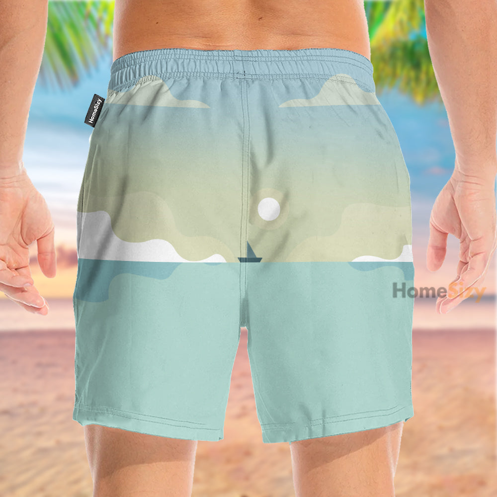 Free Willy Movie Cosplay Costume - Beach Shorts