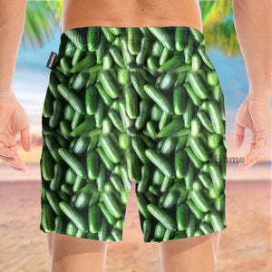 Pickles Seamless Pattern - Beach Shorts