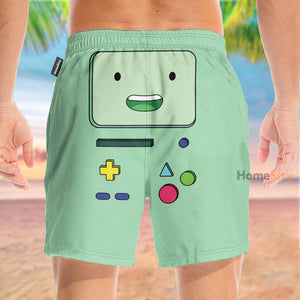 Adventure Time Movie BMO Cosplay Costume - Beach Shorts