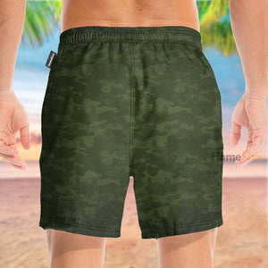 German Army Tropical - Beach Shorts