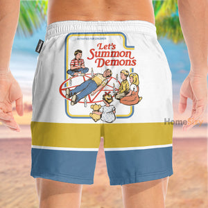 Let's Summon Demons - Beach Shorts