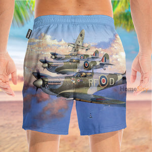 Supermarine Spitfire - Beach Shorts