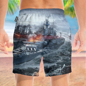 World Of Warships - Beach Shorts