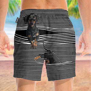 Magic Dachshund Dog - Gift For Dog Lovers - Beach Shorts