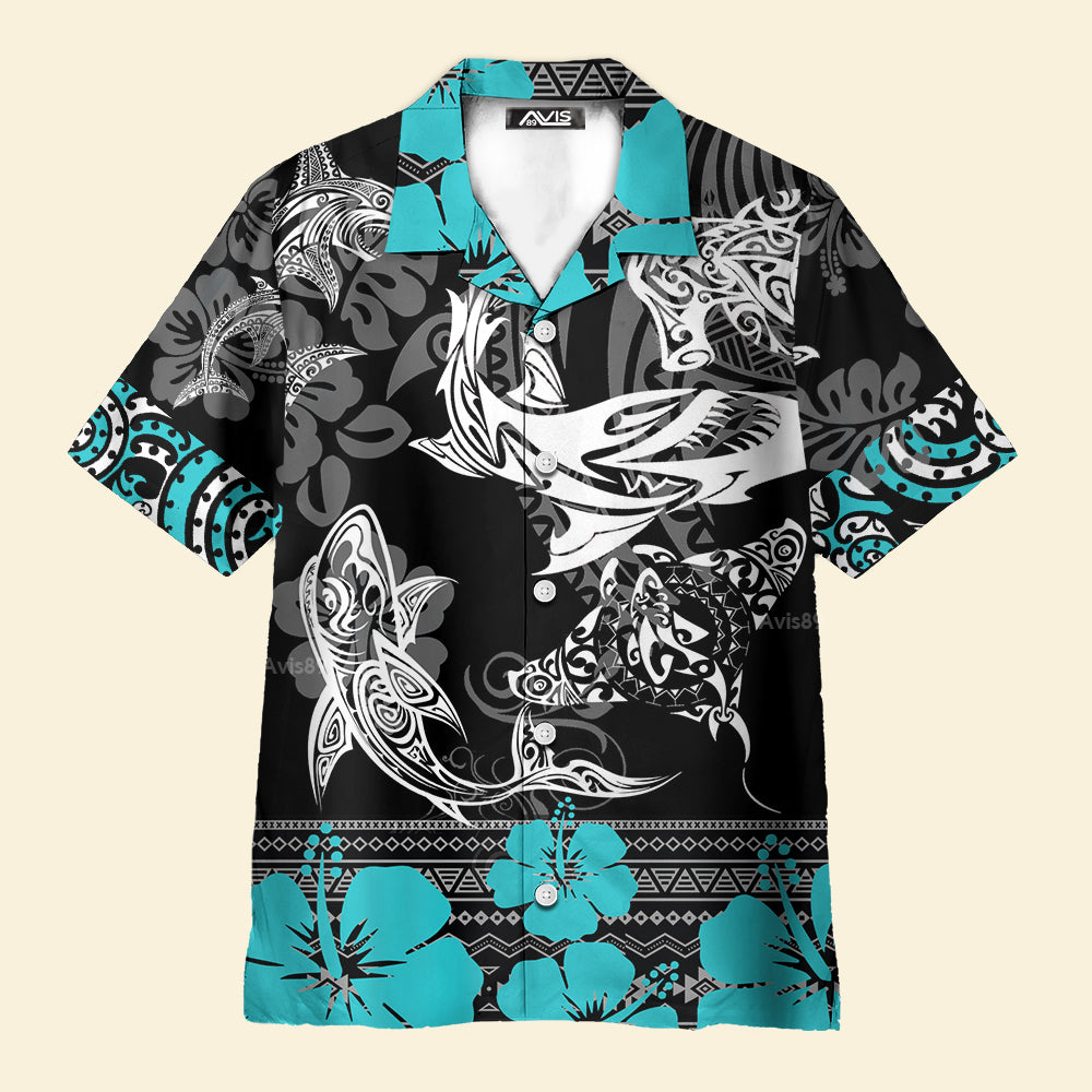 Avis89 Shark Love Life - Hawaiian Shirt