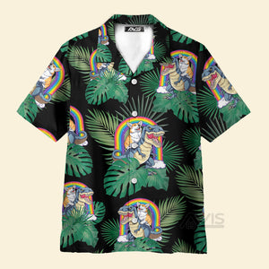 Avis89 Corgi The Predator Hawaiian Shirt