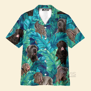 Avis89 Happy Neapolitan Mastiff Dog Lovers Palm Tree - Gift For Dog Lovers - Hawaiian Shirt