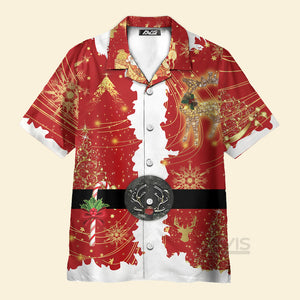 Avis89 Santa Claus Christmas In July Costume Cosplay - Hawaiian Shirt