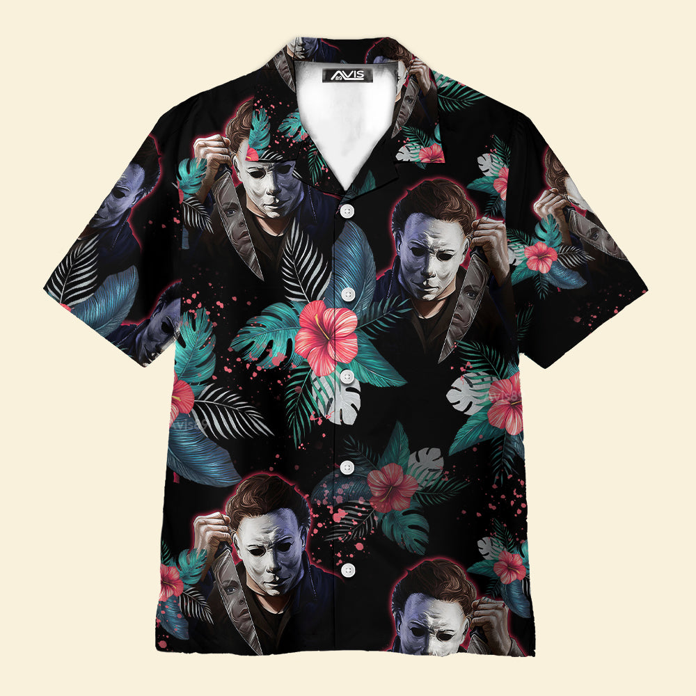 Halloween Michael Myers Halloween Tropical Style - Hawaiian Shirt