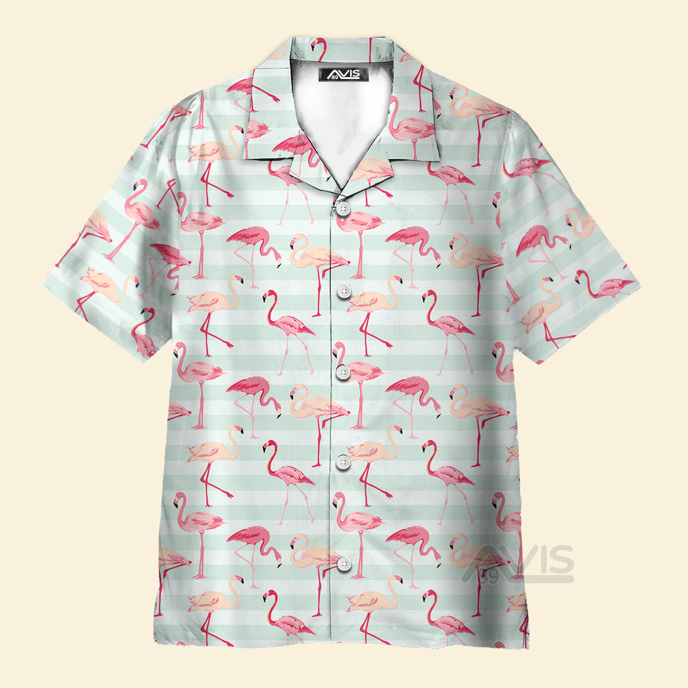 Avis89 Flamingo 30 - Hawaiian Shirt