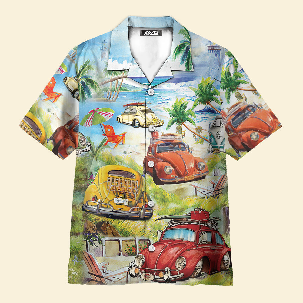 Surf Car Hawaiian Shirt