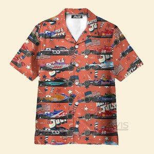 F1 Formula One Teams 2023 4Th Of July - Hawaiian Shirt