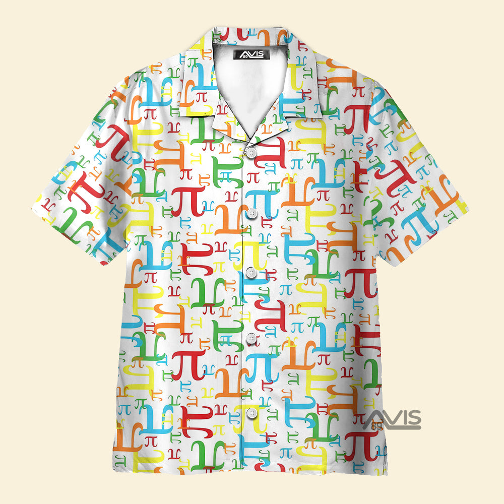 Avis89 Pieces Of Pi Math V1 - Gift For Teacher, Student - Hawaiian Shirt