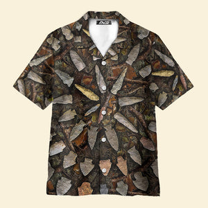 Hunting Arrowhead Hunting Camo Pattern - Gift For Hunting Lovers - Hawaiian Shirt