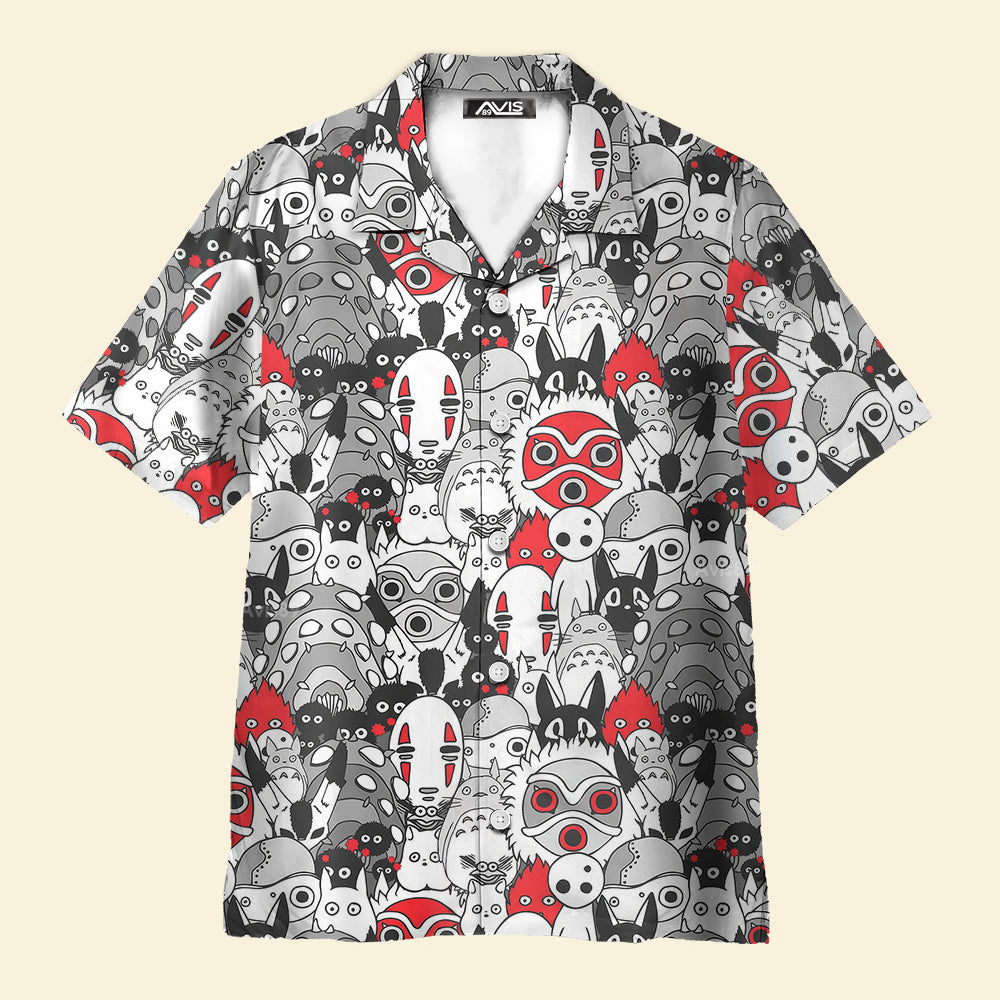 Avis89 Magic Beasts - For Men And Women - Hawaiian Shirt