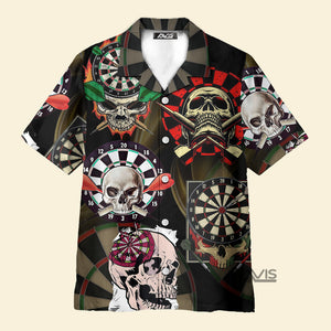 Avis89 Skull Killer Darts - For Men And Women - Hawaiian Shirt