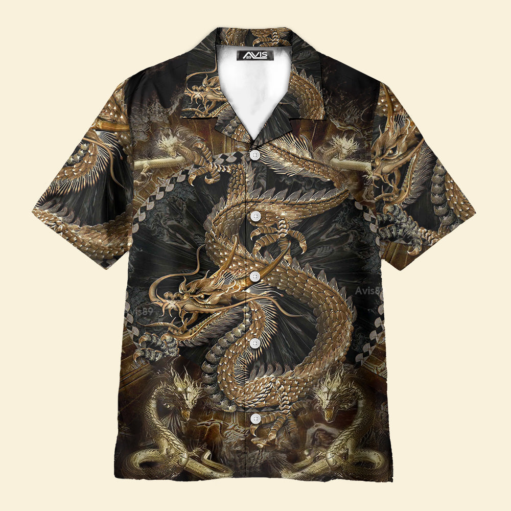 Dragon Love Life Colorful - Gift For Men And Women - Hawaiian Shirt