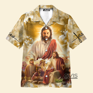 Jesus In The Heaven - Hawaiian Shirt