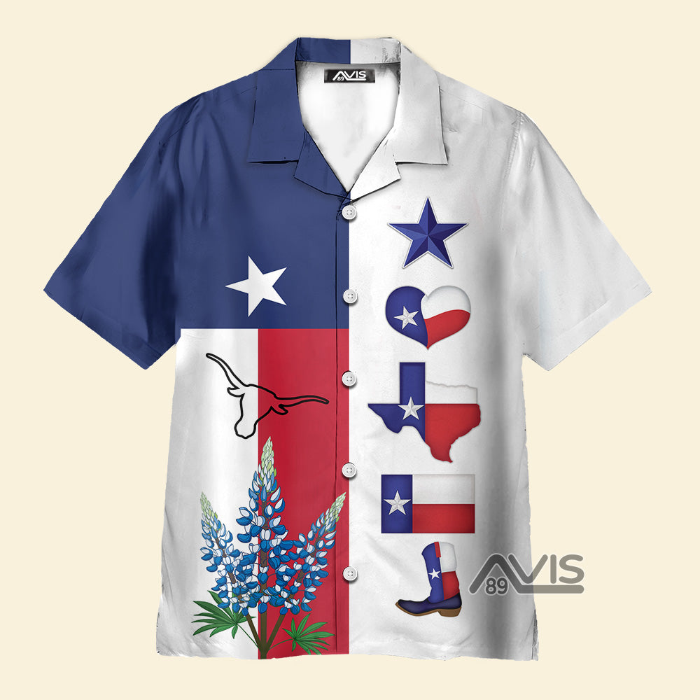 Avis89 Texas Pride Unique - Hawaiian Shirt