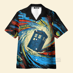 Avis89 Police Box In The Universe Doctor Who Movie - Hawaiian Shirt