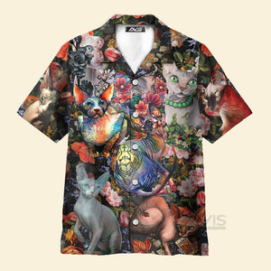 Avis89 Cat All I Need Is Sphynx Cats - Gift For Cat Lovers - Hawaiian Shirt