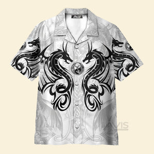 Avis89 Dragon Tattoo v2 - Gift For Men And Women - Hawaiian Shirt