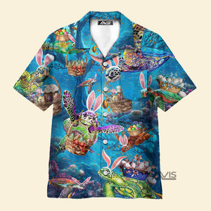 Avis89 Wishing You A Turtley Awesome Easter - Hawaiian Shirt