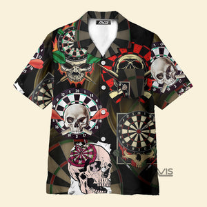 Avis89 Skull Killer Darts - For Men And Women - Hawaiian Shirt