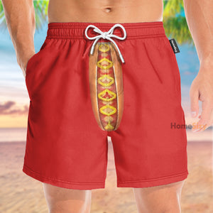 The Coney Islands And Hot Dog - Beach Shorts