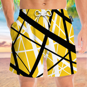 Yellow Frankenstrat Strings Cosplay Costume - Beach Shorts