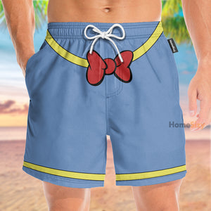 Donald Duck Cosplay Costume - Beach Shorts