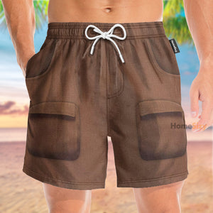 Shaggy Scoob Scooby Doo Movie Cosplay Costume - Beach Shorts