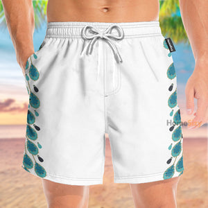 Elvis Presley Peacock Cosplay Costume - Beach Shorts