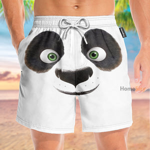 Kungfu Panda Cosplay Costume - Beach Shorts