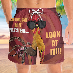 Look At My Pecker Look At It - Beach Shorts