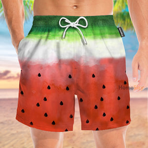 Watermelon Cosplay Costume - Beach Shorts