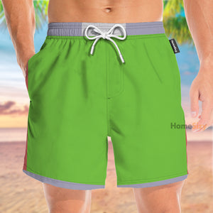 Smash Ultimate Game Little Mac Green Cosplay Costume - Beach Shorts