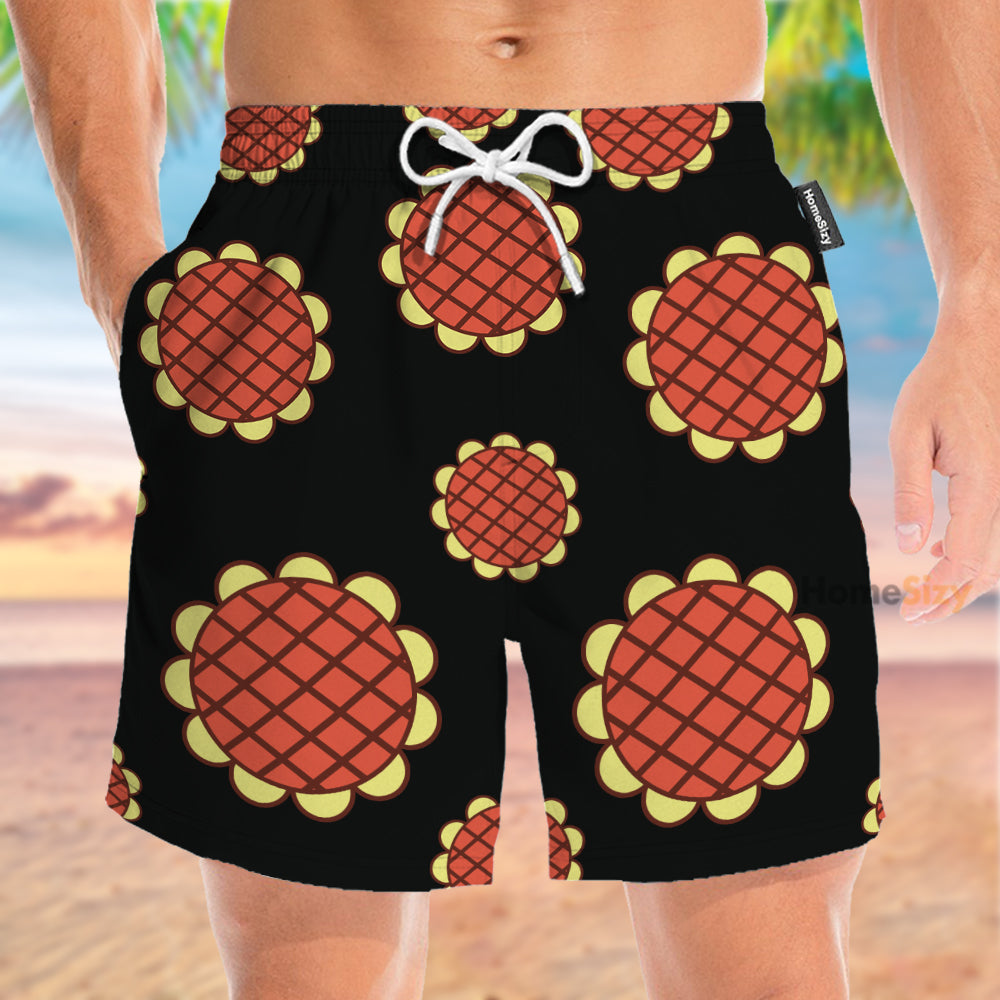 Dressrosa Sunflower Luffy Cosplay Costume - Beach Shorts